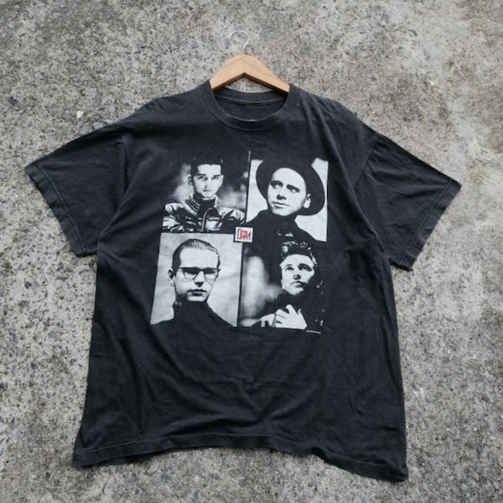 Vintage Depeche Mode World Tour Tee Epebaw113